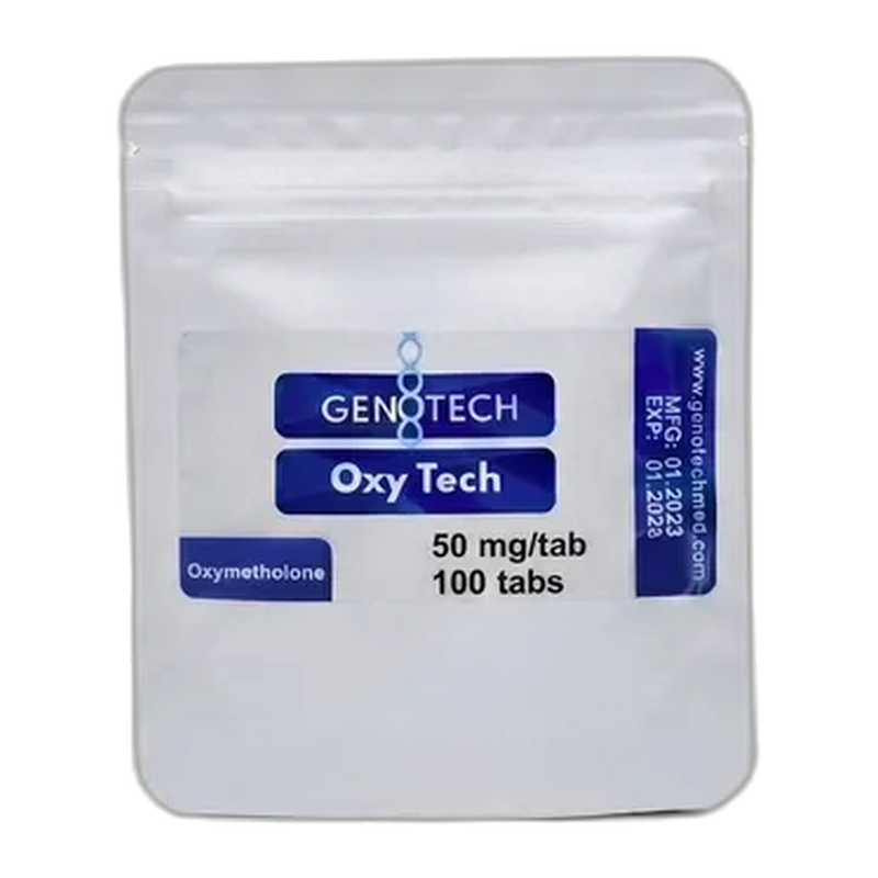 Genotech • Оксиметолон | 50 мг 100 таблеток